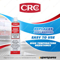 CRC Red Gasket 85g - Self Forring Hi Temp RTV Silicone Gasket Easy to Apply