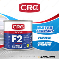 CRC F2 Multi-Purpose Contact Adhesive 250ml - Water Resistant & Flexible