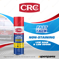 CRC Multi-Purpose Aerosol Spray Adhesives 575ml - Low Soak & Low Odour