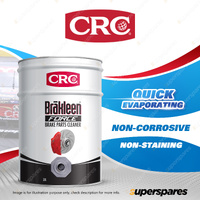 CRC Brakleen Force Brake Parts Cleaner 20L - Quick Evaporating & Non-Staining