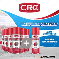 CRC Brakleen Brake Parts Cleaner 7 x 500g - Bonus 6 Plus 1 Fast Evaporation