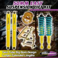 3"75mm Lift Kit Dobinsons Twintube Complete Strut Shackle Spacer for Isuzu D-MAX