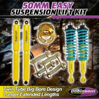 2"50mm Easy Lift Kit Dobinsons Complete Strut for Mitsubishi Triton ML MN 06-On