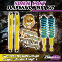 2"50mm easy Lift Kit for MITSUBISHI TRITON MQ 15-on Dobinsons complete strut