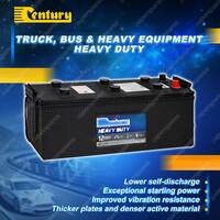 Century Heavy Duty Battery - 12V 890CCA 255RC 135Ah for M.A.N. F200 LM 2000