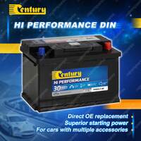 Century Hi Perfomance DIN Battery for Ferrari 328 348 360 365 456 512 550 Enzo