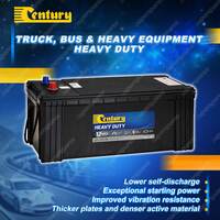 Century Heavy Duty Battery - F Polarity 1000CCA 155Ah for Holder C 500