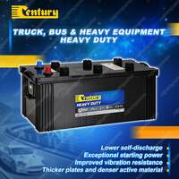Century Heavy Duty Battery - 12V 150Ah for Hyster Forklift H20 30E Diesel