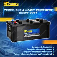 Century Heavy Duty Battery - 12V 150Ah for Hyster Forklift H20 30E Diesel