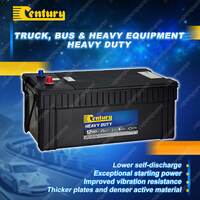Century Heavy Duty Battery 200Ah for John Deere 1640 484 50 5010 510C 1630 1840