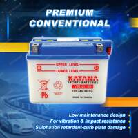 Katana Sports Battery - 45CCA 4Ah for Benelli Various Models Motorcycle