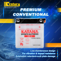 Katana Sports Battery - 100CCA 9Ah for Norton Ranger Commando 750cc Motorcycle
