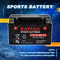 Katana Sports Battery - 12V 105CCA 6Ah for Aprilia Various Models Motorcycle