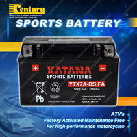 Katana Sports Battery - 12V 105CCA 6Ah for Jiangmen Dihao Motorcycle