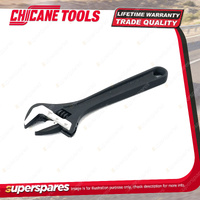 Chicane 150mm Adjustable Wrench - Black Phosphate Finish and Cr-V Steel