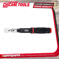 Chicane 1/4" Drive 5-25Nm Torque Wrench - 48 Teeth Chrome Vanadium Steel