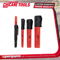 4 Pcs of Chicane Workshop Markers Combo - Fast Drying Low Odor Non-Toxic Ink