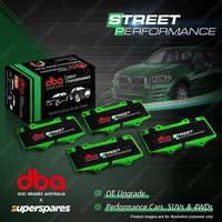DBA Rear Street Performance Disc Brake Pads for Jeep WH 6.0L V8 SRT8 2006-2011