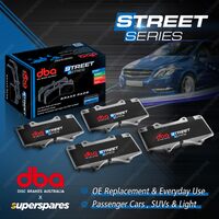 DBA Rear Street Series Disc Brake Pads for Jeep WK BR2 BR3 X84 17 18 20 Inch