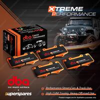 DBA Front Xtreme Performance Disc Brake Pads for Ford AUS Mustang FM FN 5.0L