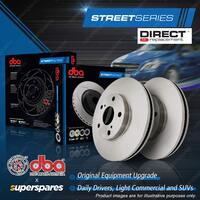 DBA Front Disc Brake Rotors for Renault Clio RS200 Megane X84 Sports 2.0L
