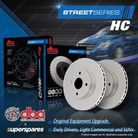 DBA Rear Street HC Disc Brake Rotors for Mercedes Benz C Class Series A C S W205