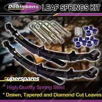2x Rear Dobinsons 45mm Lift Leaf Springs Kit for Toyota Landcruiser HJ61 80-90