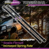 Front Dobinsons Heavy Duty Torsion Bars for Nissan Terrano R20 2.4 2.7 3.0 97-On