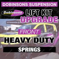 Upgrade to Front Heavy Duty Rating Springs - Purchase with Springs