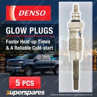 5 x Denso Glow Plugs for Lancia Kappa 2.4 T.DS 838 1AA 838 A3.000 838 A7.000