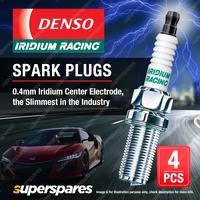 4 x Denso Motorcycle Iridium Racing Spark Plugs for Harley-Davidson 1200cc 34mm
