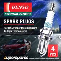 4 Denso Iridium Power Spark Plugs for Mitsubishi Nimbus UF Outlander ZE ZF ZG ZH