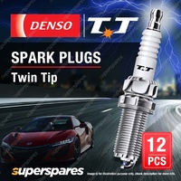 12 x Denso Twin Tip Spark Plugs for Mercedes C-Class 240 T S202 S203 W202 W203