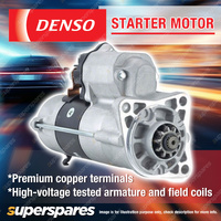 Denso New Starter Motor 12 Volts 3.0KW - Maximum Cranking Torque Reliability
