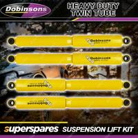 Front + Rear Dobinsons Twin Tube Gas Shock Absorbers for Ford Everest UA 2018-On