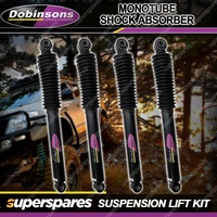 Front Rear Dobinsons 6" IFP Monotube Shocks for Toyota Landcruiser 80 105 90-07