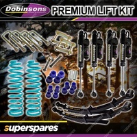 Dobinsons 2" MRR Shocks Coil Leaf Shackle Lift Kit for Toyota Landcruiser 71 Ser