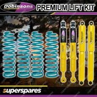 Dobinsons 2 Inch 50mm Shock Absorbers Coil Lift Kit for Holden Colorado 7 Flat