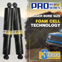 2 Pcs Front or Rear Webco Foam Cell Bigger Bore Size Shock Absorbers - GT0015FC