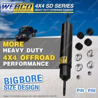 1 Pc Webco Heavy Duty 4WD Big Bore Steering Damper Stablizer - SD4002
