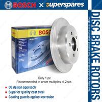 2 Pcs Bosch Disc Brake Rotors PBR041 Premium Quality Long Life