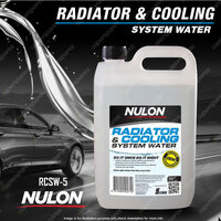 Nulon Radiator Cooling System Water 5L RCSW-5 5 Litres Quality Guarantee