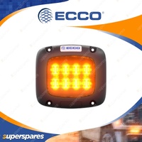 ECCO 200 Series 12-24V Amber LED Bus Light - Surface Mount Length 130mm
