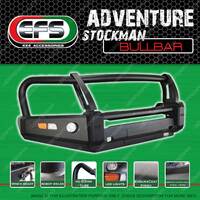 EFS Adventure Stockman Bullbar for Mitsubishi Triton 4WD MR 18-23 ADR Compliant