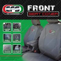 2 EFS Front Custom Waterproof Seat Covers Fixed Headrest for Mazda BT50 TF 20-on