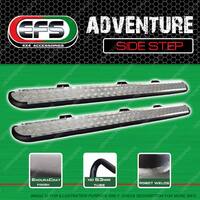 1 Pair EFS Adventure Side Steps for Holden Colorado RG 6/2012-On Dual Cab