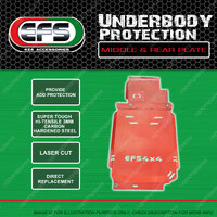 EFS Underboay Protection Middle & Rear Plate for Ford Ranger PX 2WD 4WD 2011-On
