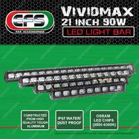 EFS Vividmax 21 inch 90W Auminium Led Light Bar IP67 Water Dust Proof