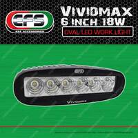 EFS Vividmax 6 inch 18W Oval Led Work Light for offroad Premium Quantity