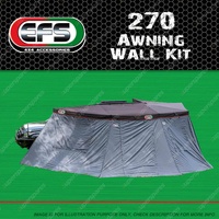 EFS 270 Awning Wall Kit Contains 5 Walls 280gsm Waterproof 50+ UV Protection